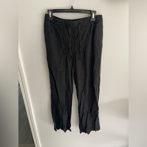 Black Linen Pants
